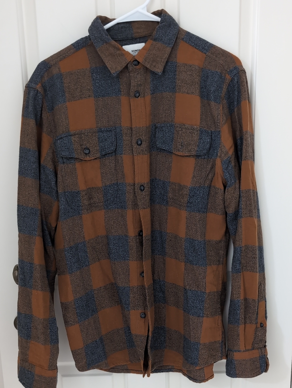 Men Sonoma Brushed Cotton Flannel - Small